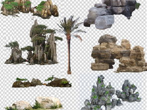 精品假山花草設(shè)計素材 花卉與苗木種植的視覺藝術(shù)